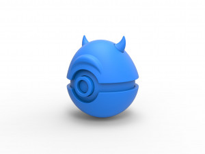 Mike Wazowski orb 3D-Druckmodell