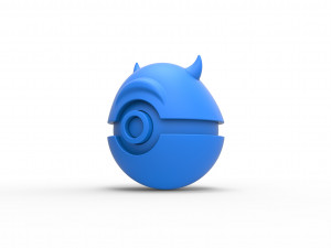 Mike Wazowski orb 3D-Druckmodell