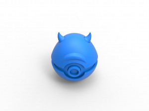Mike Wazowski orb 3D-Druckmodell