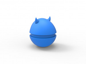 Mike Wazowski orb 3D-Druckmodell