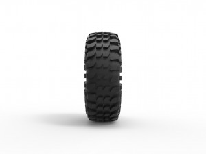 Rock bouncer modified tire Scale 1 to 25 Modèles 3D en vedette