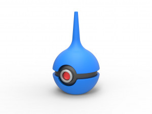 Enema bulb orb 3Dプリントモデル