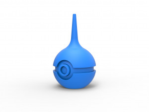 Enema bulb orb 3Dプリントモデル