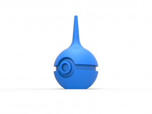 Enema bulb orb 3Dプリントモデル
