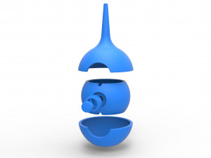Enema bulb orb 3Dプリントモデル