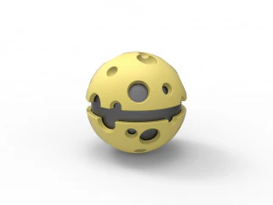 Cheese orb 3D Print Model