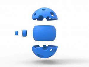 Cheese orb 3D Print Model
