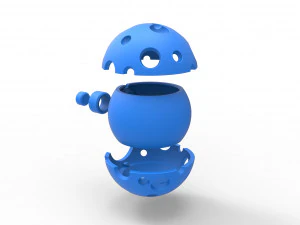 Cheese orb 3D Print Model