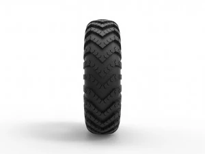 Military tire I-159 Scale 1 to 25 3D Print Model