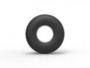 Low pressure tire 3 Scale 1 to 25 3D Druckmodell