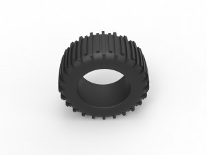 Trom 20 tire Scale 1 to 25 3D 프린트 모델