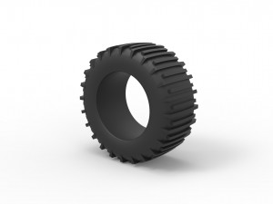Trom 20 tire Scale 1 to 25 3D 프린트 모델