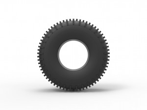 Trom tire 5 Scale 1 to 25 Modello di stampa 3D