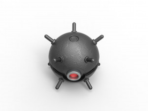 Naval mine orb 3D Druckmodell