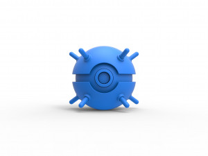 Naval mine orb 3D Druckmodell