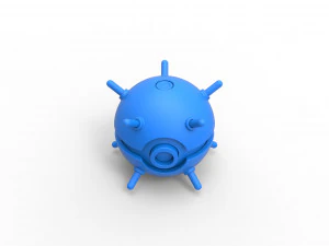 Naval mine orb 3D Print Model
