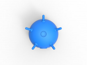 Naval mine orb 3D Druckmodell