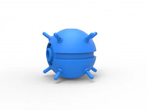 Naval mine orb 3D Print Model