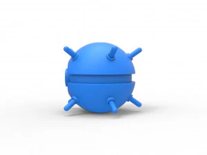 Naval mine orb 3D Print Model