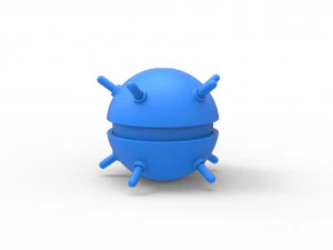 Naval mine orb 3D Print Model