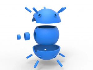 Naval mine orb 3D Print Model