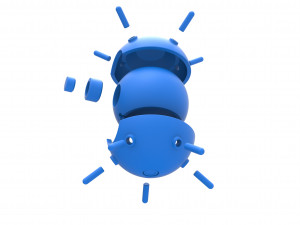 Naval mine orb 3D Druckmodell
