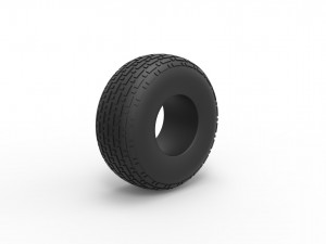 Low pressure tire 5 Scale 1 to 25 Modèles 3D en vedette