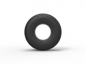 Low pressure tire 5 Scale 1 to 25 Modèles 3D en vedette