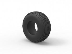Low pressure tire 5 Scale 1 to 25 Modèles 3D en vedette