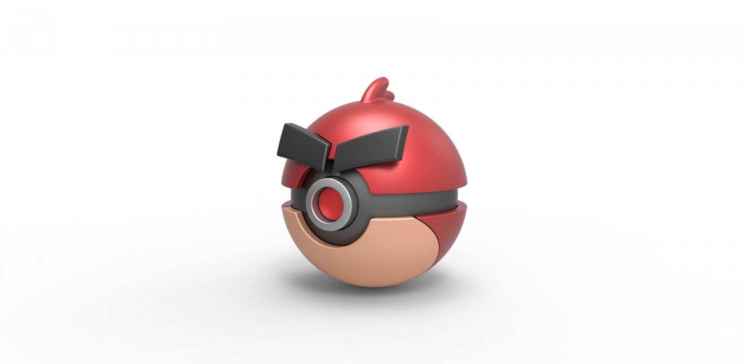 Red - Pokemon Grátis Modelo 3D in Cartoon 3DExport