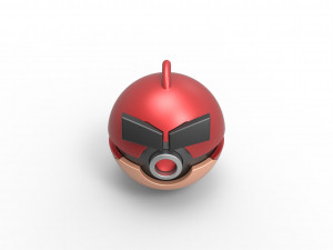 Angry bird Red orb Modello di stampa 3D