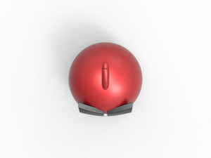 Angry bird Red orb Modello di stampa 3D