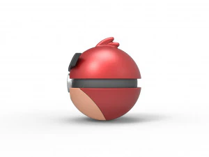 Angry bird Red orb 3D Print Model