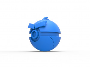 Angry bird Red orb Modello di stampa 3D