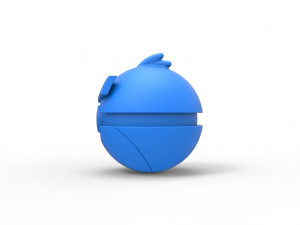 Angry bird Red orb Modello di stampa 3D