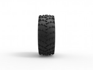 Low pressure tire 7 Scale 1 to 25 3D Принт Модель