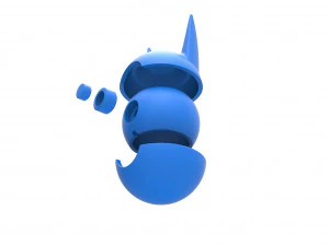 Bat orb 3D Print Model