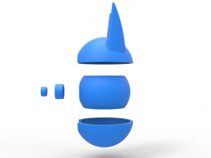 Bat orb 3D Print Model