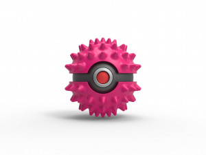 Orb with massage spikes 3D-printmodel