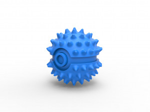 Orb with massage spikes 3D-printmodel