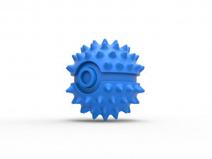 Orb with massage spikes 3D-printmodel