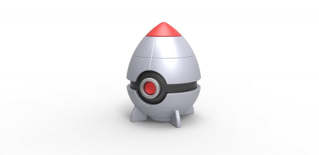Rocket orb Model Cetak 3D .c4d .max .obj .3ds .fbx .stl .blend 