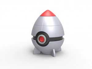 Orbe de cohete Modelo de impresión 3D