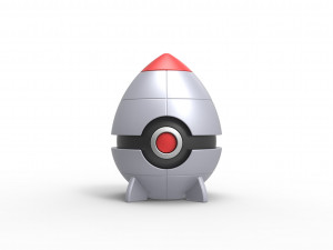 Rocket orb Model Cetak 3D