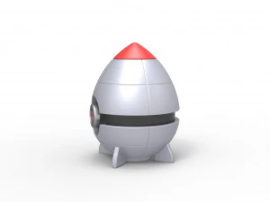 Rocket orb 3D Print Model