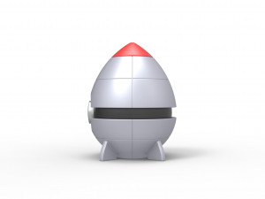 Rocket orb Model Cetak 3D