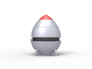 Rocket orb 3D Print Model