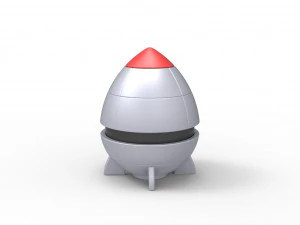 Rocket orb 3D Print Model