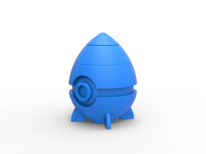 Rocket orb 3D Print Model