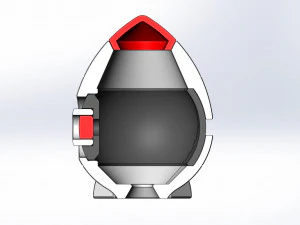 Rocket orb 3D Print Model